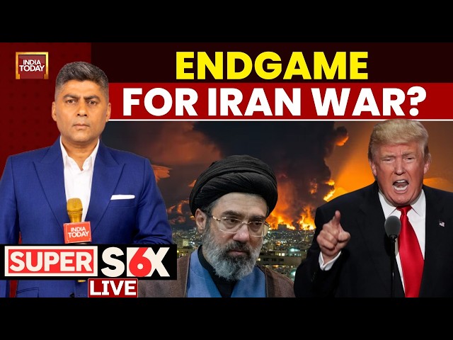 US Iran War LIVE: Ahead Of Trump Hormuz Deadline, Iran War Escalates | Middle East War | Super Six