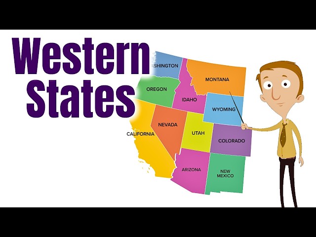 Learn the U.S. States: The West Region