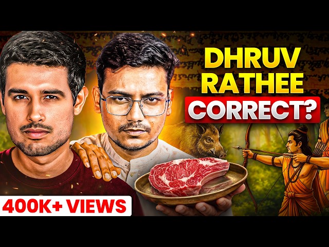 Dhruv Rathee Fact Checked! Do Vedas and Ramayana show Meat Eating? | Hyper Quest