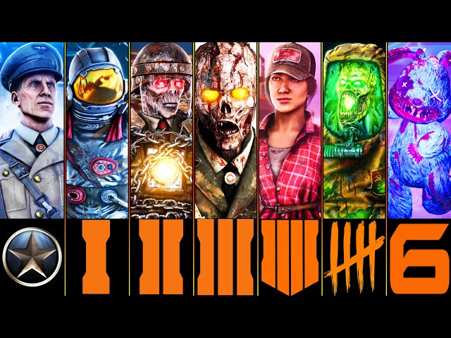 ALL ZOMBIES EASTER EGGS!! (WAW-BO6) [SOLO 24 HOUR STREAM] (Call of Duty: WAW/BO1/BO2/BO3/BO4/CW/BO6)