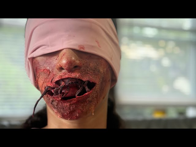 How to make a sown mouth effect tutorial