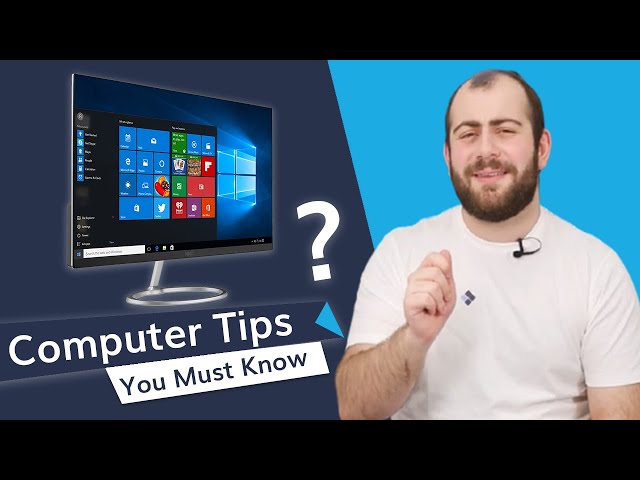 10 Useful Computer Tips & Tricks for Windows10/7