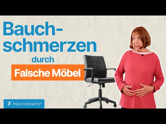 Mysterious abdominal pain – and the doctor can't find anything? Then take a look at your furniture.