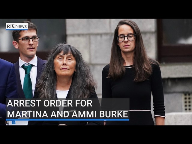 Court orders mother and sister of Enoch Burke to be arrested and jailed | RTÉ News