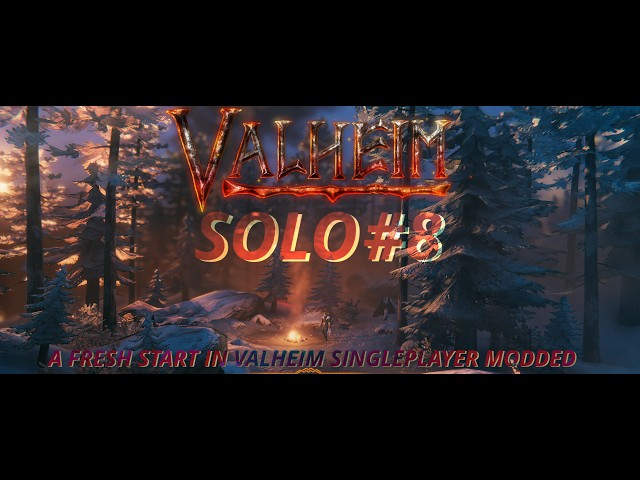 Working on moving base and the next stage of upgrading - Solo Valheim #8