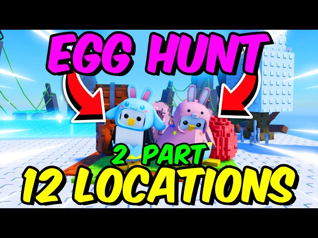 *UPDATED* All Easter Egg Locations in Knockout Roblox (12 EGGS  - PART 2)