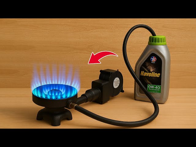 Millions Don’t Know That Waste Oil Is a Gold Mine! DIY 3-in-1 Heating Stove