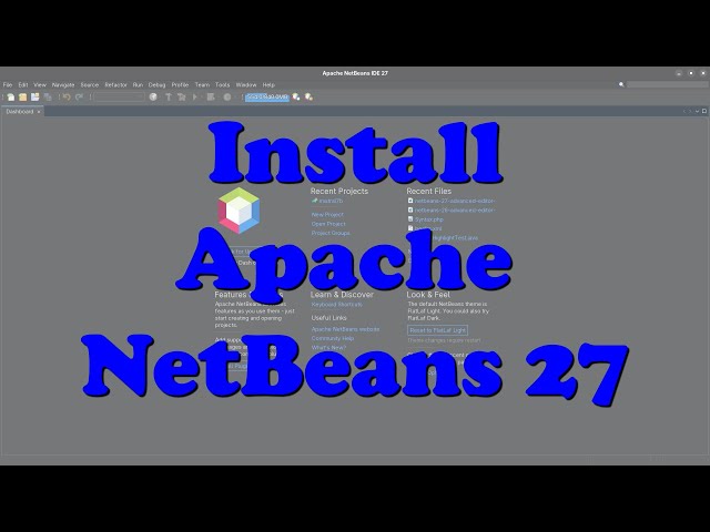 Apache NetBeans 27 Installation & Features - Fedora Linux Guide for Beginners