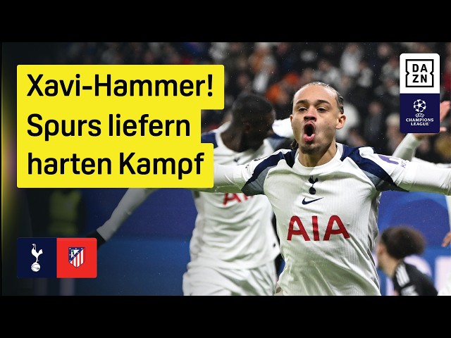 Tottenham Hotspur vs. Atletico Madrid | Round of 16 | UEFA Champions League | DAZN Highlights