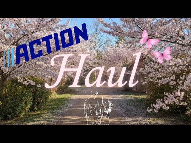 HAUL ACTION & BLABLA 🛍🛒🛍