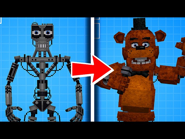 Creating Animatronics in FNAF Universe Rebuilt Mod