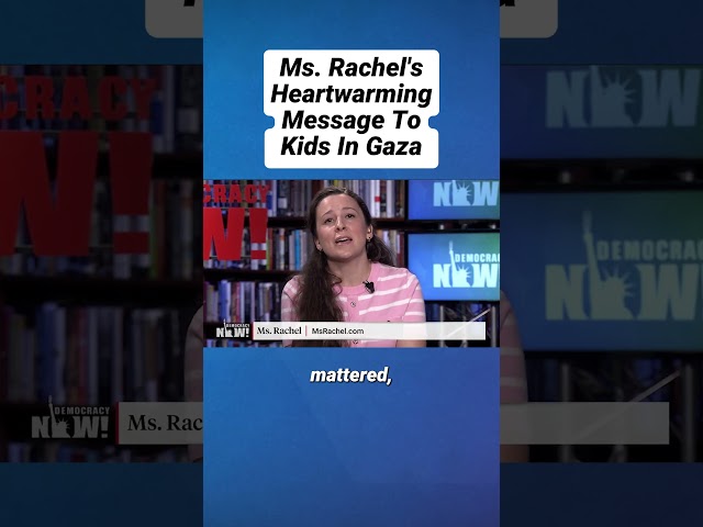 Ms. Rachel's TOUCHING Message Inspires Viewers