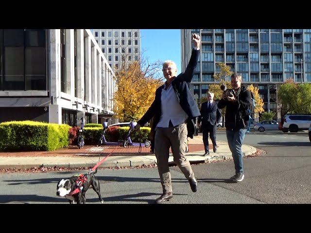 David McBride's Last Day of Freedom for 68 Months + Press  Conference