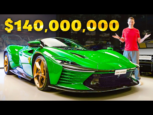 I visit the most INSANE car dealership in the WORLD!