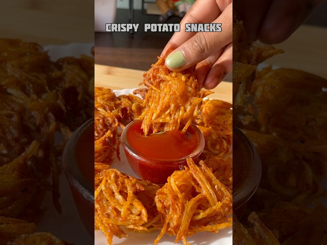 Crispy potato snacks (Ramadan special)#shorts #iftarrecipe #potato #trending #shortsfeed #snacks