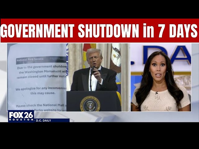 GOVERNMENT SHUTDOWN NEXT WEEK | D.C. Daily