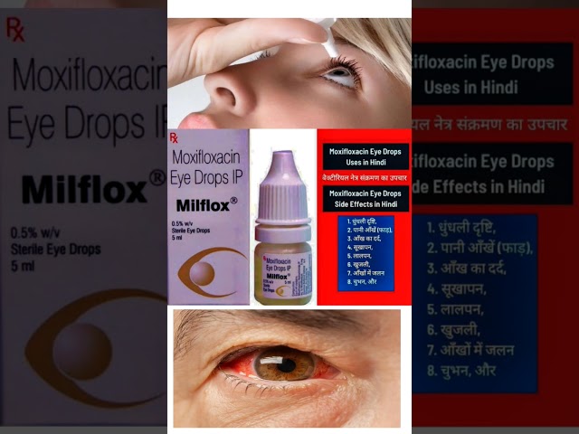 moxifloxacin eye drops ip 0.5 w/v #shortvideo #eyes #eyeflu #doctorofpharmacy