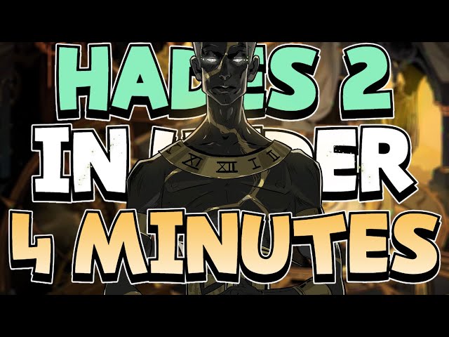 World's First Hades Speedrun in Under 4 Minutes.
