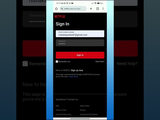 How to Log In to Your Netflix Account
