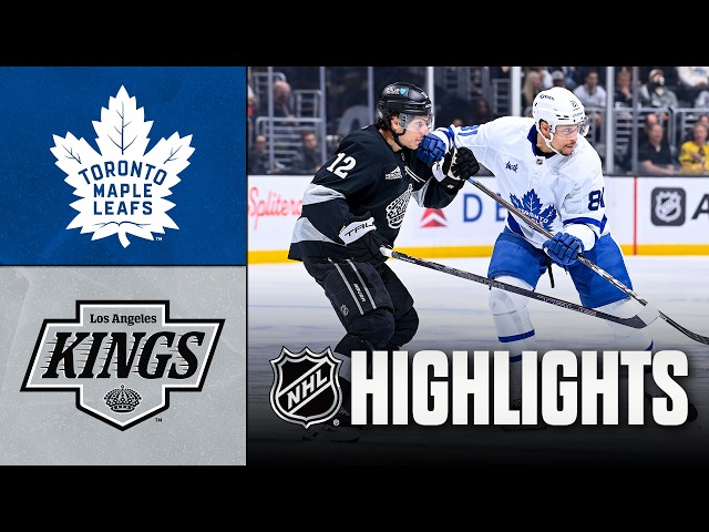 Maple Leafs vs. Kings | NHL Highlights | April 04, 2026