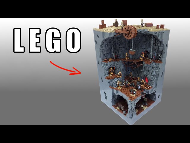 TIMELAPSE: LEGO Lord Of The Rings Orc Pit