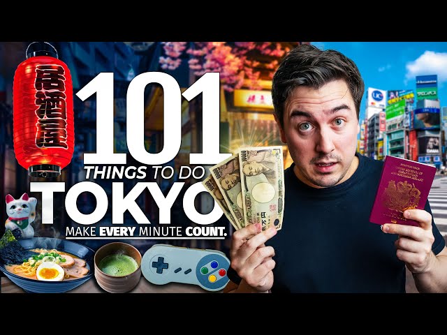 101 Things to Do in TOKYO 🇯🇵 Hidden Spots Revealed