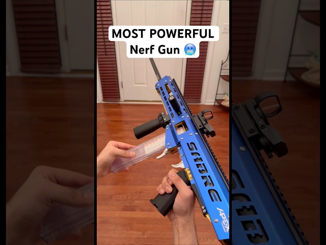 The Most POWERFUL Nerf Gun 🥶
