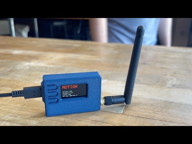 Feather ESPectre Human Motion Detector demo