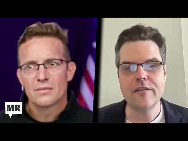 You're Not Prepared For This Matt Gaetz Interview