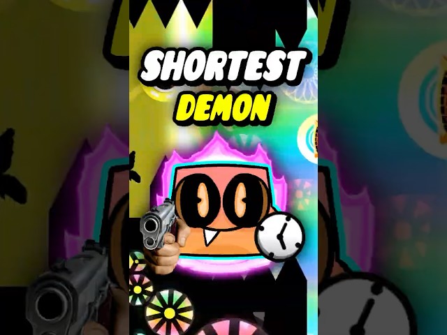 This Is The Shortst Demon In Geometry Dash! #geometrydash