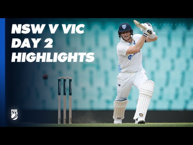Smith plays lone hand as Vics rip through NSW! | NSW v Victoria Day 2 Highlights | Sheffield Shield