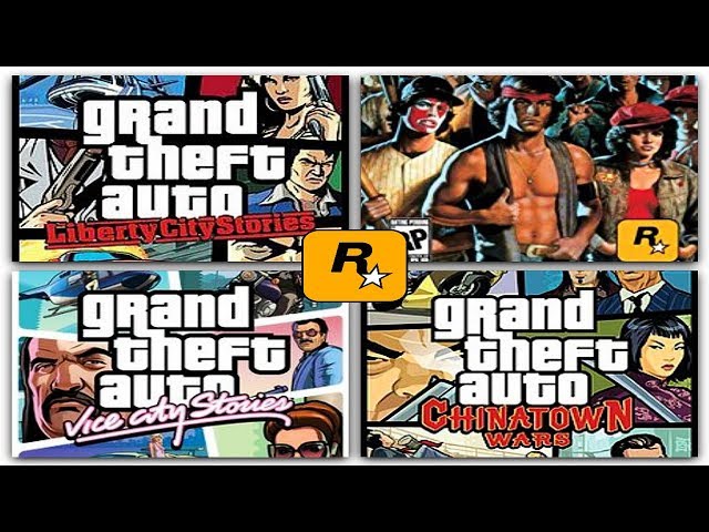 All Rockstar Games for PSP (PPSSPP)