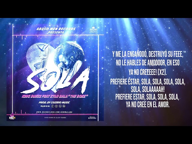 King Duess Ft Star Bala "The Boss" _ Sola (Video Lyrics)