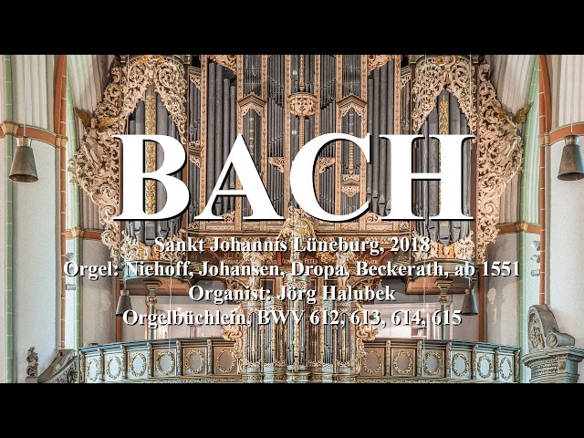 BACH Organ Landscapes, Sankt Johannis Lüneburg, Orgel: Niehoff, Johansen, Dropa, Beckerath, ab 1551