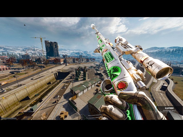 CALL OF DUTY WARZONE SOLO WIN KAR98 GAMEPAY PS5PRO(NO COMMENTARY)