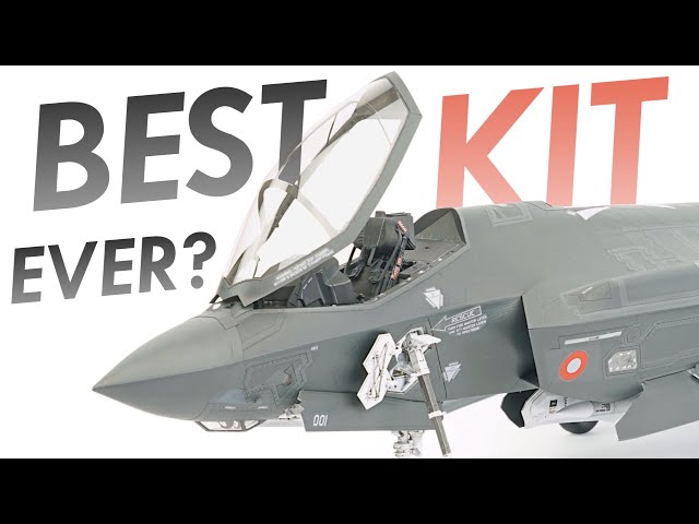 One of the BEST kits out there! Tamiya's 1/48 F-35A Lightning II - Full build in 4K