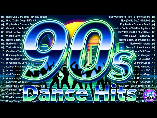 90s Dance Hits - Haddaway, 2 Unlimited, La Bouche, Corona, Dr. Alban, Mr. President, M.C. Hammer,...
