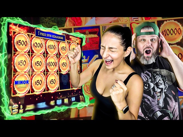 Our BEST Dragon Link Session EVER At El Cortez Casino!