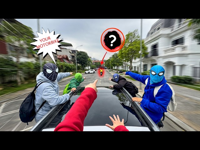 Who Stole White Spider's Motorbike ?? | Hey All Spider-Man , HELP HIM! ( Investigate Action POV )