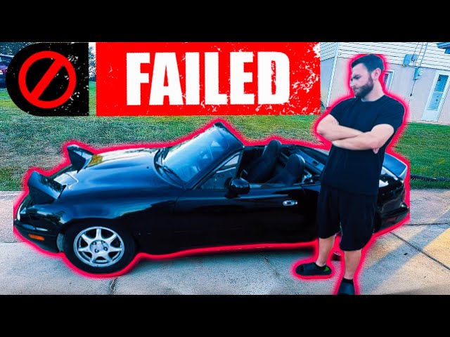 My Marketplace Miata FAILED INSPECTION.. *JUNK?!*