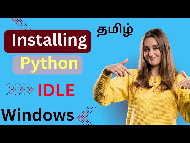 2 Mins!  - Install Python IDLE Software | Windows