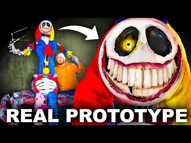 I Made a Life-Size PROTOTYPE Animatronic from Scratch!