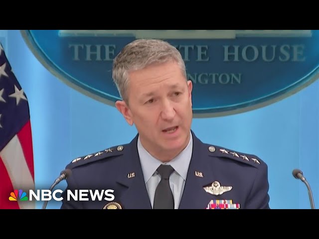 'Incredibly dangerous': Gen. Caine breaks down the timeline of the U.S. airmen rescue mission