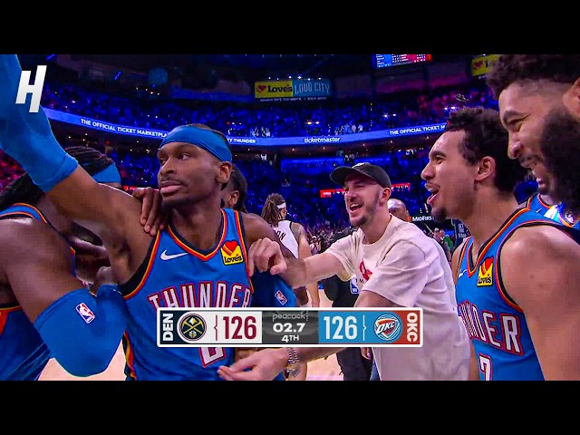 Shai Gilgeous-Alexander Hits the GAME-WINNER vs Nuggets 😱