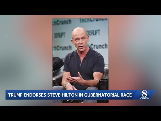 President Trump endorses Republican Steve Hilton in California governor race