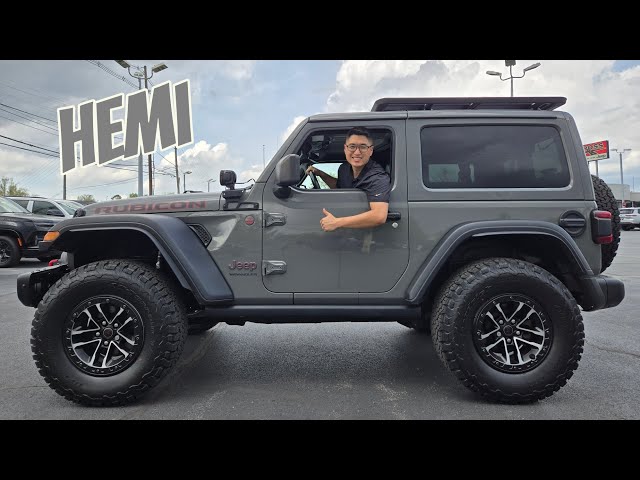SOLD --- There's a HEMI in this 2-door Jeep Wrangler?