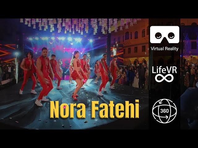 Nora Fatehi Dance Perfomance in VR | Rashi Entertainment | LifeVR | 360 Video | VR