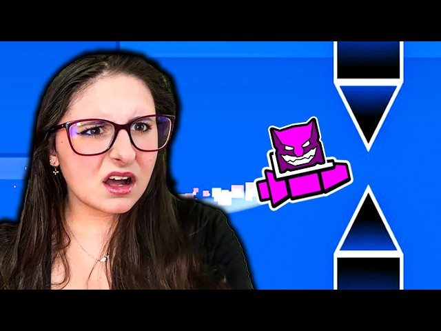 GIRLFRIEND vs GEOMETRY DASH!