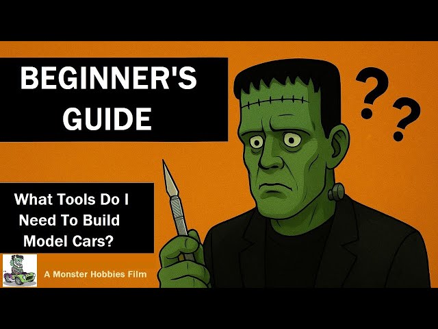 What Basic Tools Do I Need To Build A Model Car? | A Beginners Guide To Model Cars - Video 2