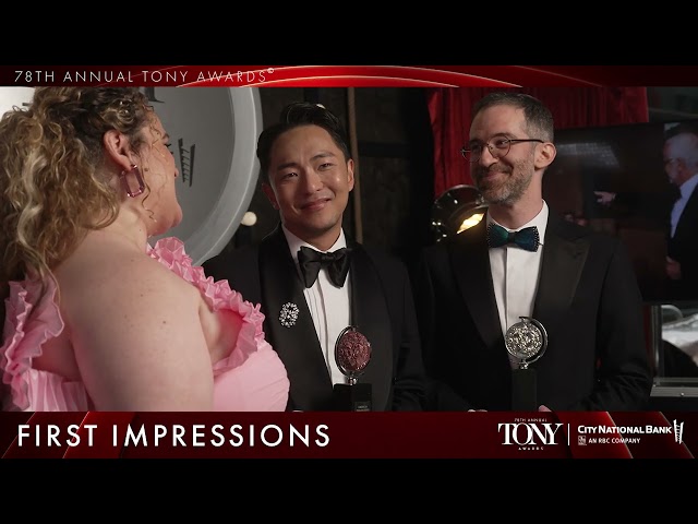 Will Aronson & Hue Park | 2025 Tony Awards First Impressions